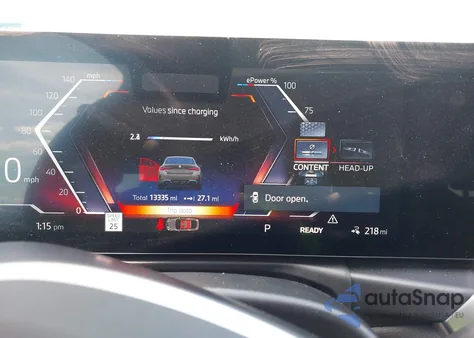 2024 BMW I4 Edrive40 из США, поврежденный, VIN WBY73AW08RFS87633